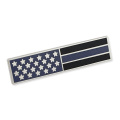 Wholesale custom cheap metal american flag lapel pin badge